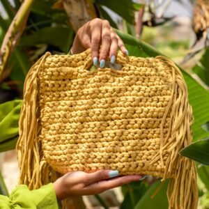 Yellow Coral bay bag