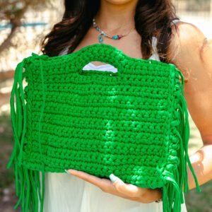 Green Coral bay bag